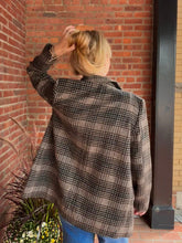 Load image into Gallery viewer, Coats &amp; Jackets Kingston Relaxed Plaid Blazer | Latte
