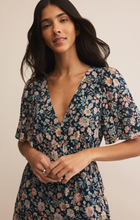 Load image into Gallery viewer, Dresses Kat Printed Midi Dress | Navy
