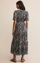 Load image into Gallery viewer, Dresses Kat Printed Midi Dress | Navy
