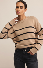 Load image into Gallery viewer, Sweater Boyfriend Stripe Sweater | Biscuit
