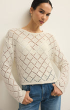 Load image into Gallery viewer, Sweater Hullen Crochet Sweater | Cloud
