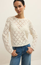 Load image into Gallery viewer, Sweater Hullen Crochet Sweater | Cloud
