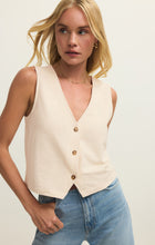 Load image into Gallery viewer, Tops Noelle Textured Tank Top | Whisper White
