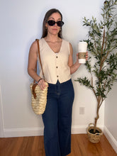 Load image into Gallery viewer, Tops Noelle Textured Tank Top | Whisper White

