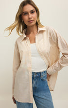 Load image into Gallery viewer, Tops Seaport Plaid Shirt | Parchment

