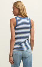 Load image into Gallery viewer, Tops Select Striped Tank | Calypso Blue Indigo
