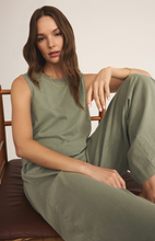 Load image into Gallery viewer, Tops Sloane Jersey Muscle Tank | Avocado
