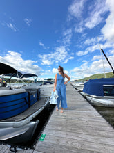 Load image into Gallery viewer, Tops Sloane Jersey Muscle Tank | Denim
