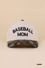 Load image into Gallery viewer, Accessories Camouflage Baseball Mom Hat
