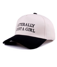 Load image into Gallery viewer, Accessories Literally Just a Girl Hat | Black
