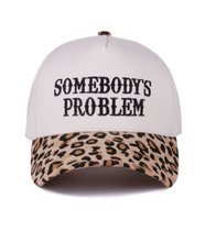 Load image into Gallery viewer, Accessories Somebody's Problem Hat | Animal Print
