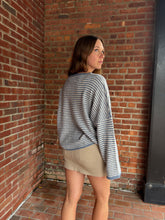 Load image into Gallery viewer, Bottoms Jules Denim Skort | Mocha
