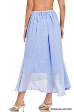 Load image into Gallery viewer, Bottoms Polka Dot Flowy skirt | Blue
