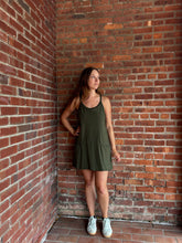 Load image into Gallery viewer, One PC And Sets Candy | Dark Olive Washed Romper
