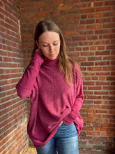 Load image into Gallery viewer, Sweater Chloe Cozy Sweater | Wine
