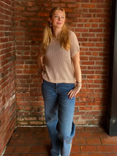 Load image into Gallery viewer, Sweater Elizabeth | Beige Crochet Sweater
