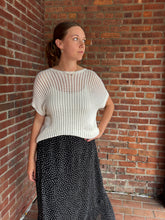 Load image into Gallery viewer, Sweater Elizabeth | Ivory Crochet Sweater
