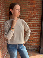 Load image into Gallery viewer, Sweater Ethan | Sand Beige Knit Sweater
