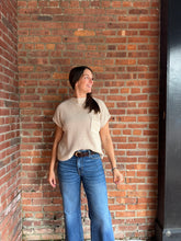 Load image into Gallery viewer, Sweater Finley | Ivory Mock neck sweater
