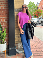 Load image into Gallery viewer, Sweater Mauve | Oversized Sweater Top
