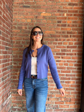 Load image into Gallery viewer, Sweater Patsy | Blue Cardigan
