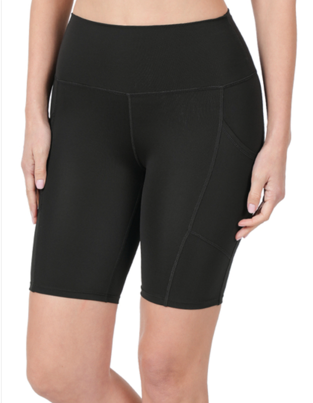 Victoria | Biker Shorts with Pocket