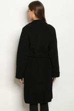 Load image into Gallery viewer, Coats &amp; Jackets Trisha | Sherpa Black Coat
