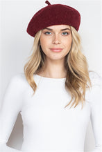 Load image into Gallery viewer, Aimée | Burgundy Beret
