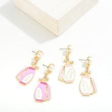 Load image into Gallery viewer, Jewelry Golf Bag Enamel Earring
