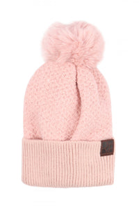 Desiree | Dusty Pink Beanie