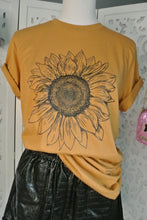 Load image into Gallery viewer, graphic tee Fall Sunflower Tee
